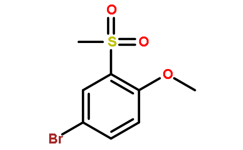 4-溴-1-甲氧基-2-(甲基磺酰基)苯