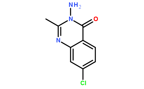 3-氨基-7-氯-2-甲基喹唑啉-4(3h)-酮