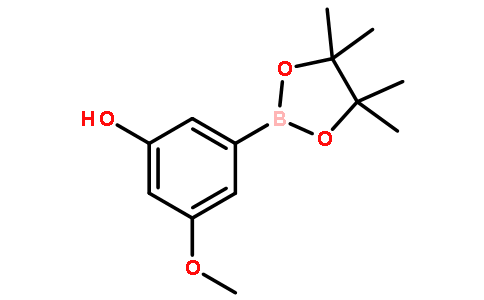 3-甲氧基-5-(4,4,5,5-四甲基-1,3,2-二噁硼烷-2-基)苯酚