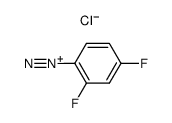 2,4-Difluor-benzoldiazonium-chlorid