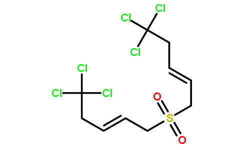 5,5,5-trichloro-1-(5,5,5-trichloropent-2-enylsulfonyl)pent-2-ene
