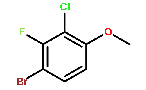 4-溴-2-氯-3-氟苯甲醚(909122-18-5)