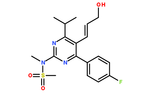 N-[4-(4-氟苯基)-5-[(1E)-3-羟基-1-丙烯-1-基]-6-(1-甲基乙基)-2-嘧啶基]-N-甲基-甲烷磺酰胺