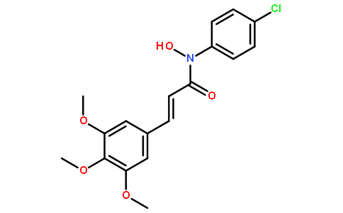 N-(4-Chlorophenyl)-N-hydroxy-3-(3,4,5-trimethoxyphenyl)propenamide