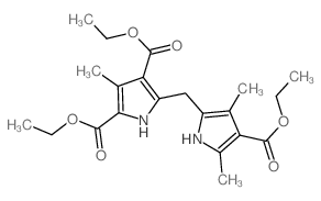 diethyl 5-[(4-ethoxycarbonyl-3,5-dimethyl-1H-pyrrol-2-yl)methyl]-3-methyl-1H-pyrrole-2,4-dicarboxylate