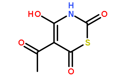 5-乙酰基-4-羟基-2H-1,3-噻嗪-2,6(3h)-二酮