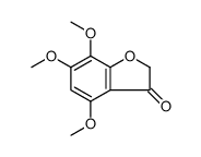 3(2H)-Benzofuranone, 4,6,7-trimethoxy