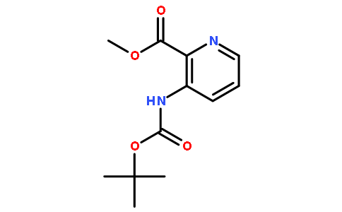 3-(BOC-氨基)吡啶甲酸甲酯