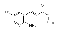 3-(2-氨基-5-溴-3-吡啶)-丙烯酸甲酯