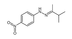 2-Butanone, 3-methyl-, 2-(4-nitrophenyl)hydrazone