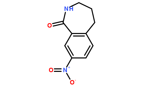 8-硝基-2,3,4,5-四氢-1H-苯并[c]氮杂革-1-酮