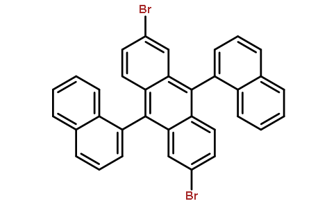 2,6-二溴-9,10-二(1-萘)蒽