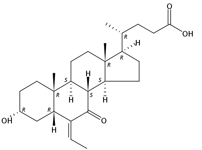 Cholan-24-oic acid, 6-ethylidene-3-hydroxy-7-oxo-, (3α,5β)-