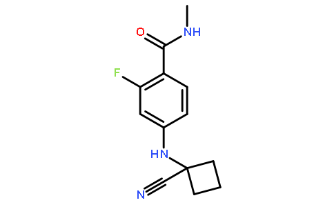 4-[(1-氰基环丁基)氨基]-2-氟-N-甲基苯甲酰胺