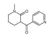 1-methyl-3-(pyridine-3-carbonyl)piperidin-2-one