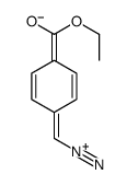 [4-(diazoniomethylidene)cyclohexa-2,5-dien-1-ylidene]-ethoxymethanolate