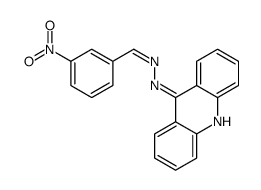 N-[(E)-(3-nitrophenyl)methylideneamino]acridin-9-amine