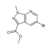 methyl 5-bromo-1-methylpyrazolo[3,4-b]pyridine-3-carboxylate