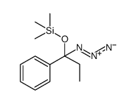 Benzene, [1-azido-1-[(trimethylsilyl)oxy]propyl]