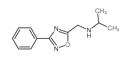 N-[(3-phenyl-1,2,4-oxadiazol-5-yl)methyl]propan-2-amine