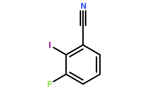 2-碘-3-氟苯腈
