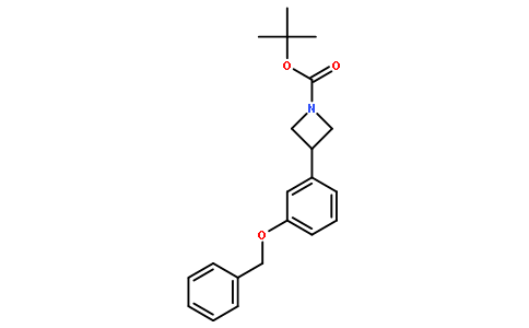 3-(3-(苄氧基)苯基)氮杂丁烷-1-羧酸叔丁酯