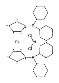 [1,1'-双(二环己基膦)二茂铁]二氯化钯(II)