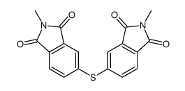 2-methyl-5-(2-methyl-1,3-dioxoisoindol-5-yl)sulfanylisoindole-1,3-dione