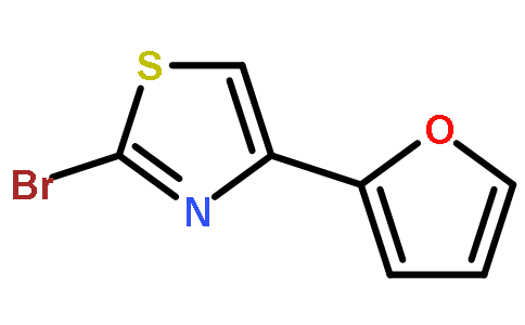 4-(2-呋喃基)-2-溴噻唑