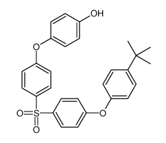 4-[4-[4-(4-tert-butylphenoxy)phenyl]sulfonylphenoxy]phenol