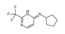 N-cyclopentyl-2-(trifluoromethyl)pyrimidin-4-amine