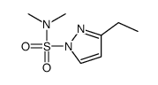 3-ethyl-N,N-dimethylpyrazole-1-sulfonamide