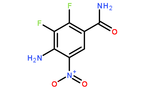 4-氨基-2,3-二氟-5-硝基苯甲酰胺