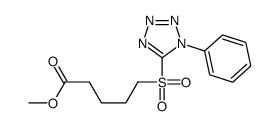 methyl 5-(1-phenyltetrazol-5-yl)sulfonylpentanoate