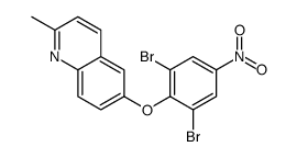 6-(2,6-dibromo-4-nitrophenoxy)-2-methylquinoline