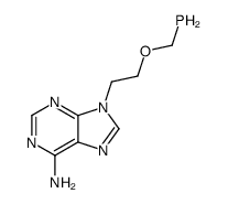 9-[2-(phosphanylmethoxy)ethyl]purin-6-amine