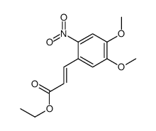ethyl 3-(4,5-dimethoxy-2-nitrophenyl)prop-2-enoate