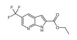 乙基5-(三氟甲基)-1H-吡咯并[2,3-b]吡啶-2-羧酸乙酯