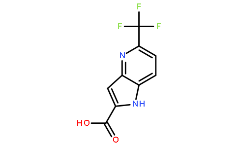 5-(三氟甲基)-1H-吡咯并[3,2-b]吡啶-2-羧酸