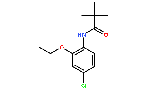 N-(4-氯-6-乙氧基苯基)-2,2-二甲基丙酰胺