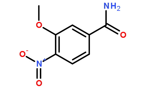 3-甲氧基-4-硝基苯甲酰胺