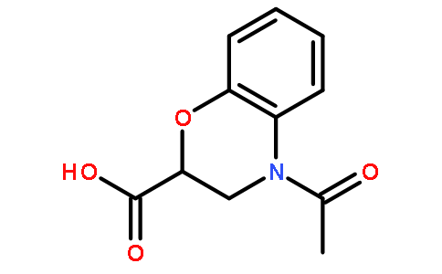 4-乙酰基-3,4-二氢-2H-1,4-苯并噁嗪-2-羧酸