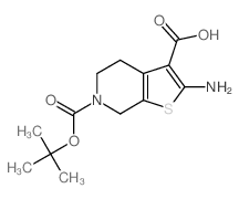 2-Amino-6-(tert-butoxycarbonyl)-4,5,6,7-tetrahydrothieno[2,3-c]pyridine-3-carboxylic acid