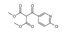 Propanedioic acid, 2-[(6-chloro-3-pyridinyl)carbonyl]-, 1,3-dimethyl ester