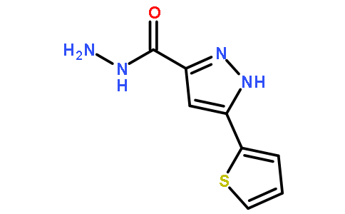 5-(2-噻吩)-1H-吡唑-3-羧酸 肼