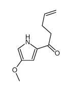 1-(4-methoxy-1H-pyrrol-2-yl)pent-4-en-1-one