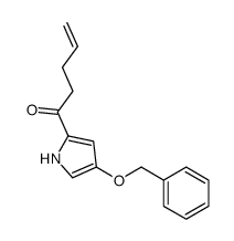 1-(4-phenylmethoxy-1H-pyrrol-2-yl)pent-4-en-1-one