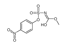 methyl N-(4-nitrophenoxy)sulfonylcarbamate