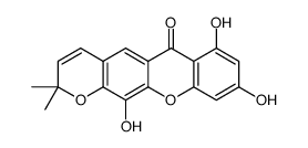 7,9,12-三羟基-2,2-二甲基-2H,6H-吡喃并[3,2-b]氧杂蒽-6-酮对照品(标准品) | 92609-77-3