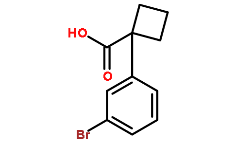 1-(3-溴苯基)环丁烷羧酸